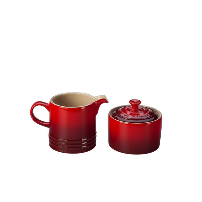 Classic Stoneware Cream and Sugar Set Le Creuset